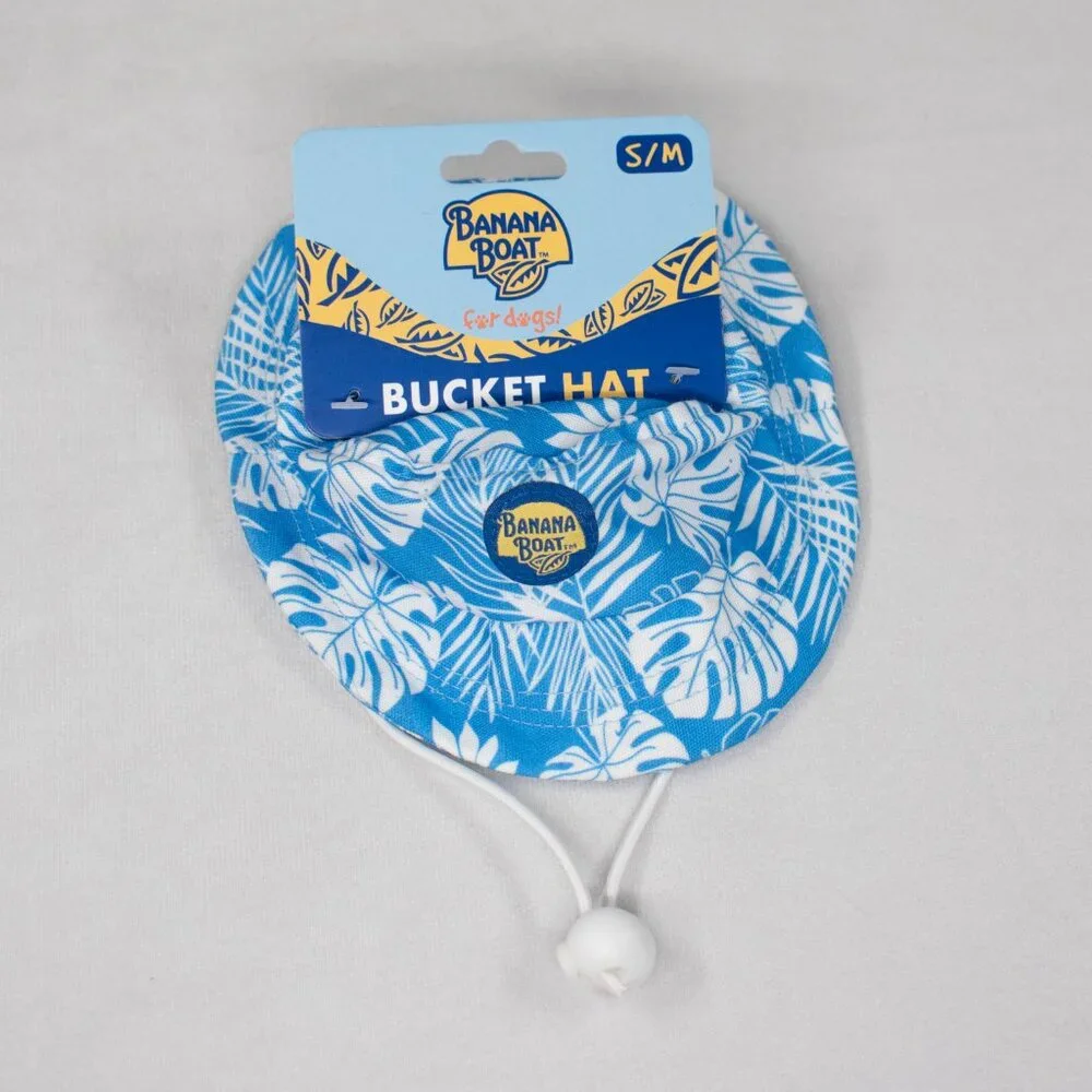 Banana‎ Boat Bucket Hat With Drawstring For DOGS